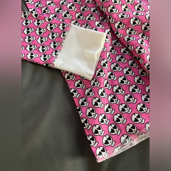 NWT RARE PRINT Roller Rabbit Skull Doodle Pajama Set Bloomingdale’s Collab - Picture 4 of 6